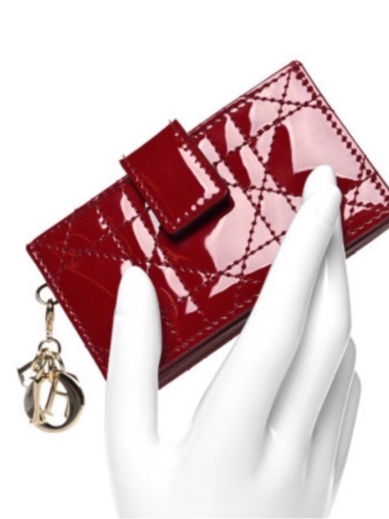 Stunning Red Dior Wallet.
